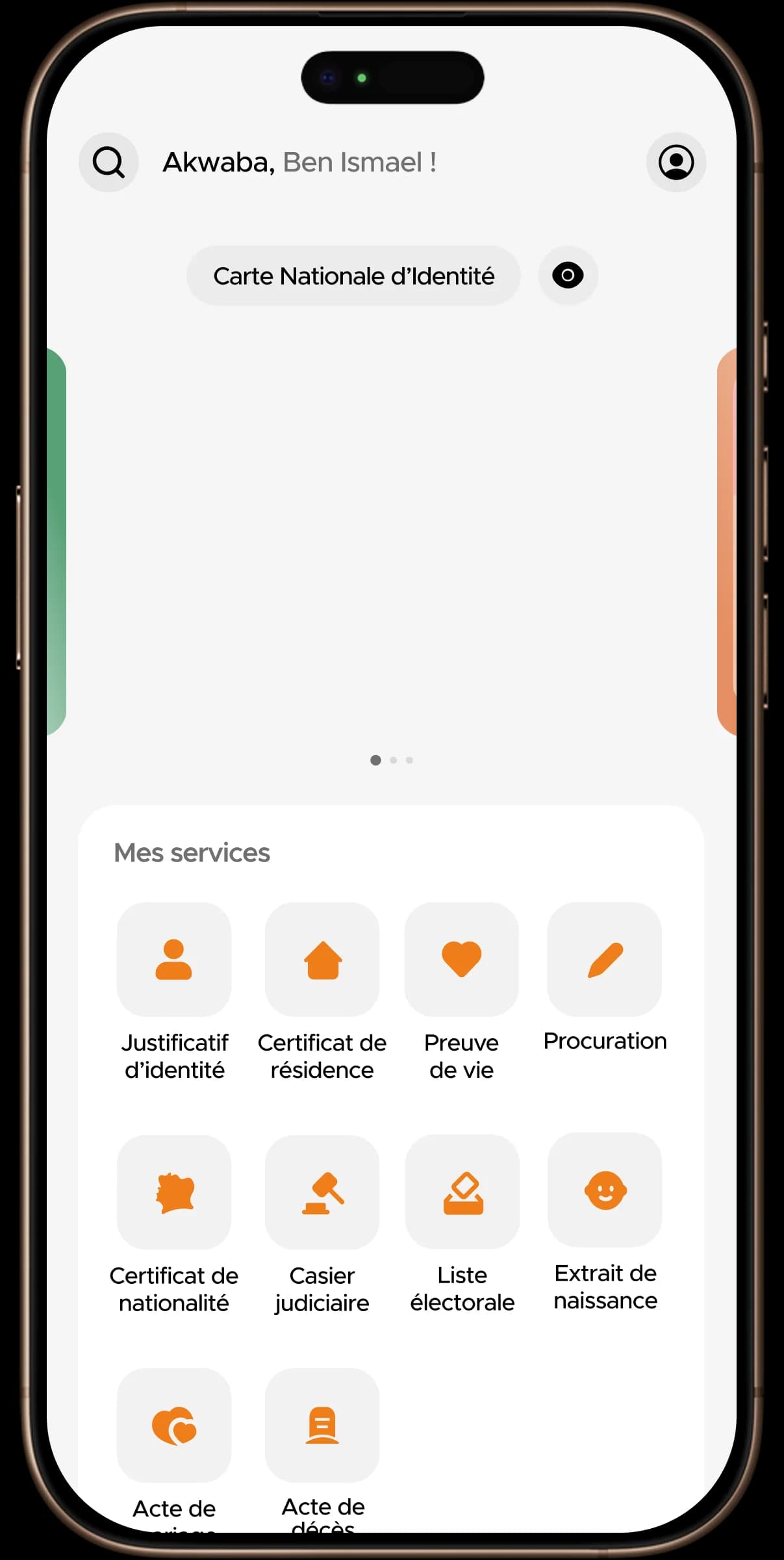 iPhone CI Identité